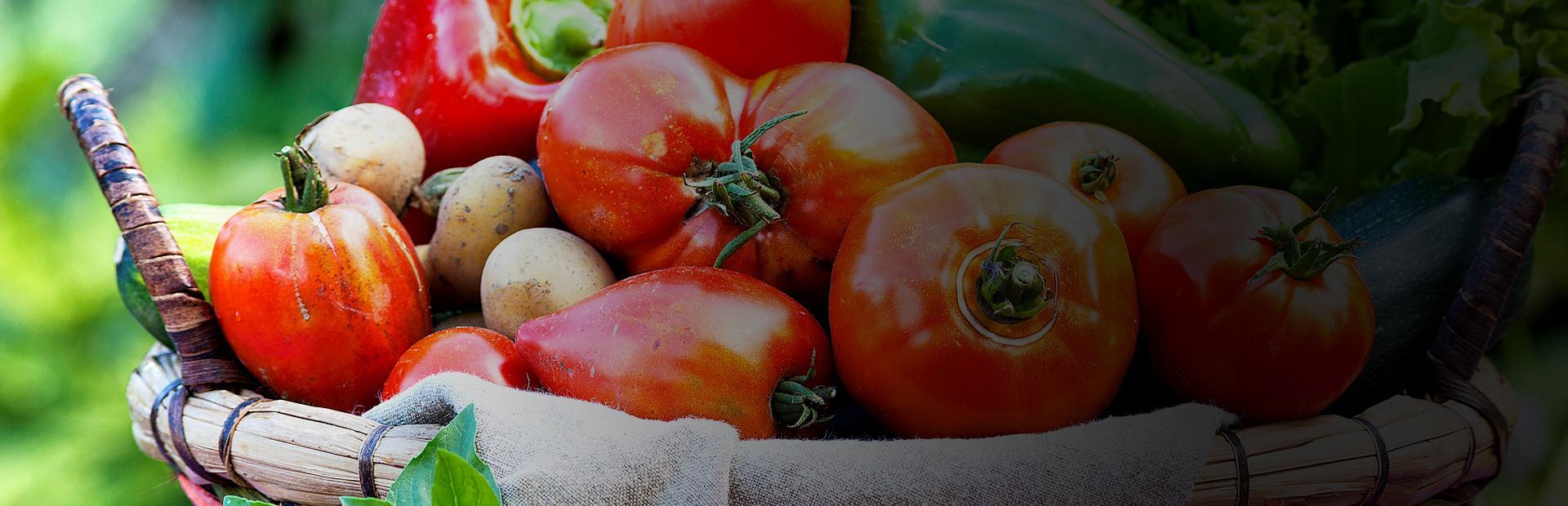 Zelenina v koši Slajd 1